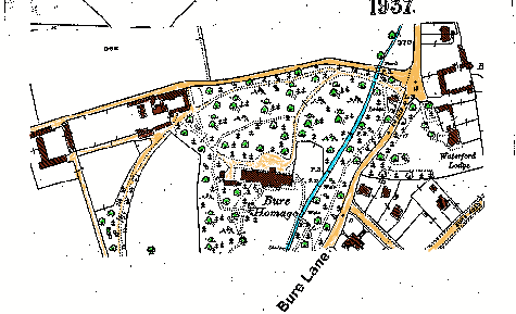 Area plan in 1937