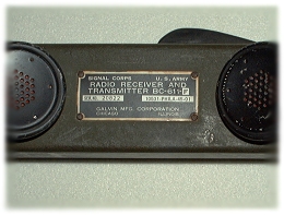 BC-611 Data Plate