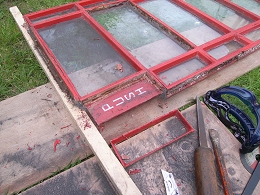 Removing frames as I go