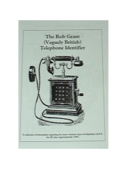 The Rob Grant (Vaguely British) Telephone Identifier.