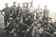 Click to enlarge: Winning Team for the Territorial Army Shield in  Duke of Edinburgh's Trophy Competition for 1957 or 1960. Photo courtesy of Major James Bruxner CBE