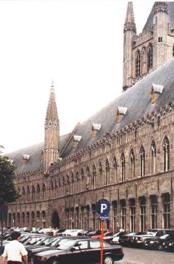 Cloth Hall Ypres (Ieper) - note the pinnacles