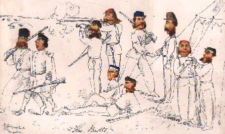 Rifle Volunteers - 'The Butts'