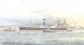 SS Maidan (painted by Jim Micklewright)