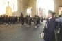 Crown Copyright: The Pipes and Drums march off following the Menin Gate Last Post Ceremony 29/10/00