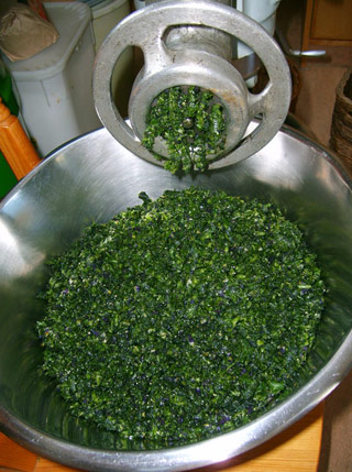Grinding Herbs