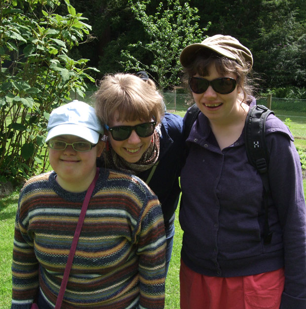 a sunny walk