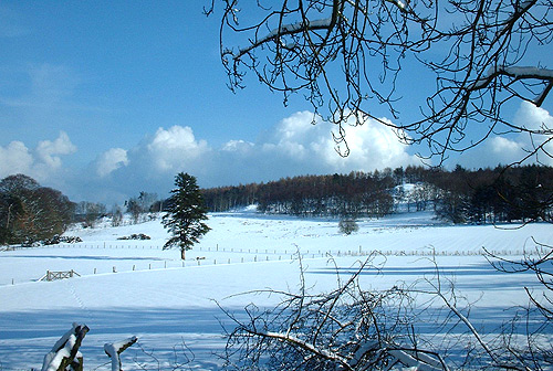 Snow on Beannachar