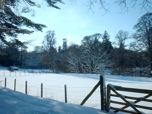 Snow on Beannachar