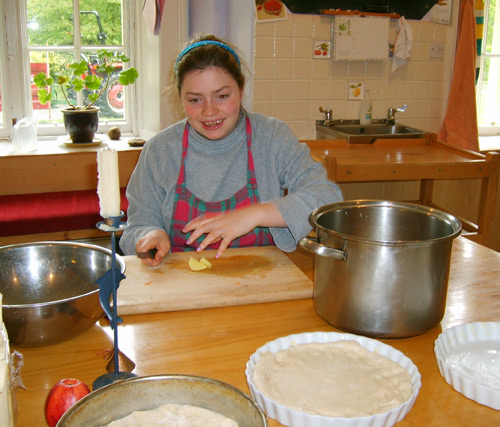 sarah in the kitchen